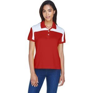 TEAM 365 Womens Short Sleeves Sport Red Shirt Size XS